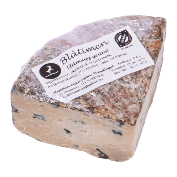 Blåtimen blåmugg geitost